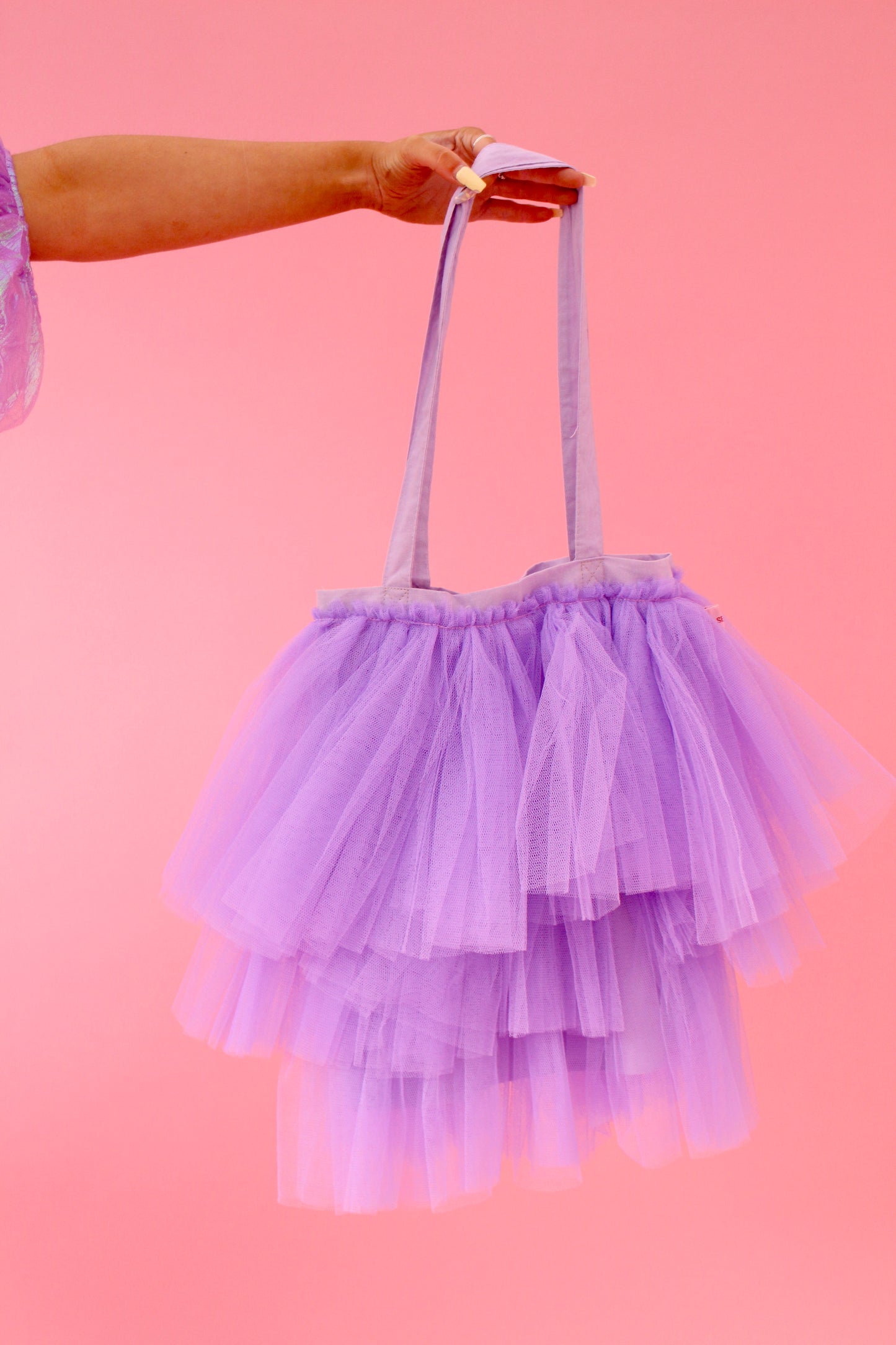 TULLE TOTE BAG