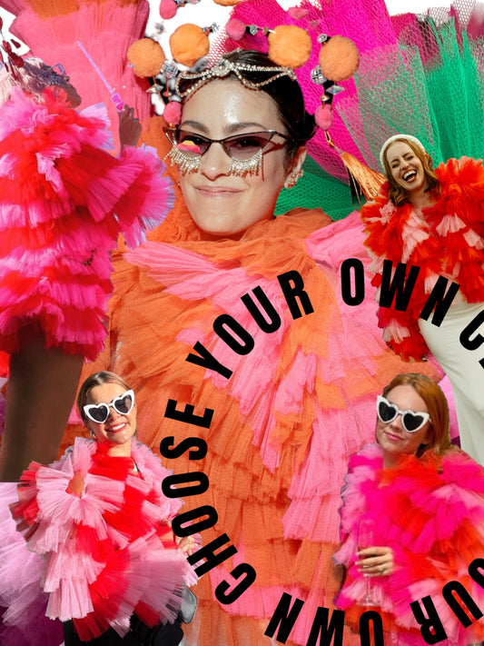 Customised Ruffle Jacket