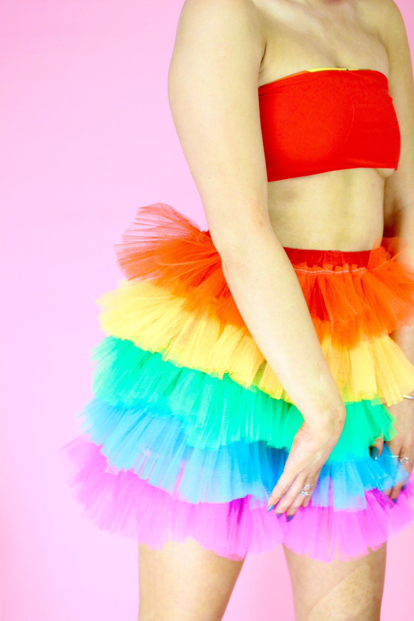 RAINBOW MINI SKIRT 🌈