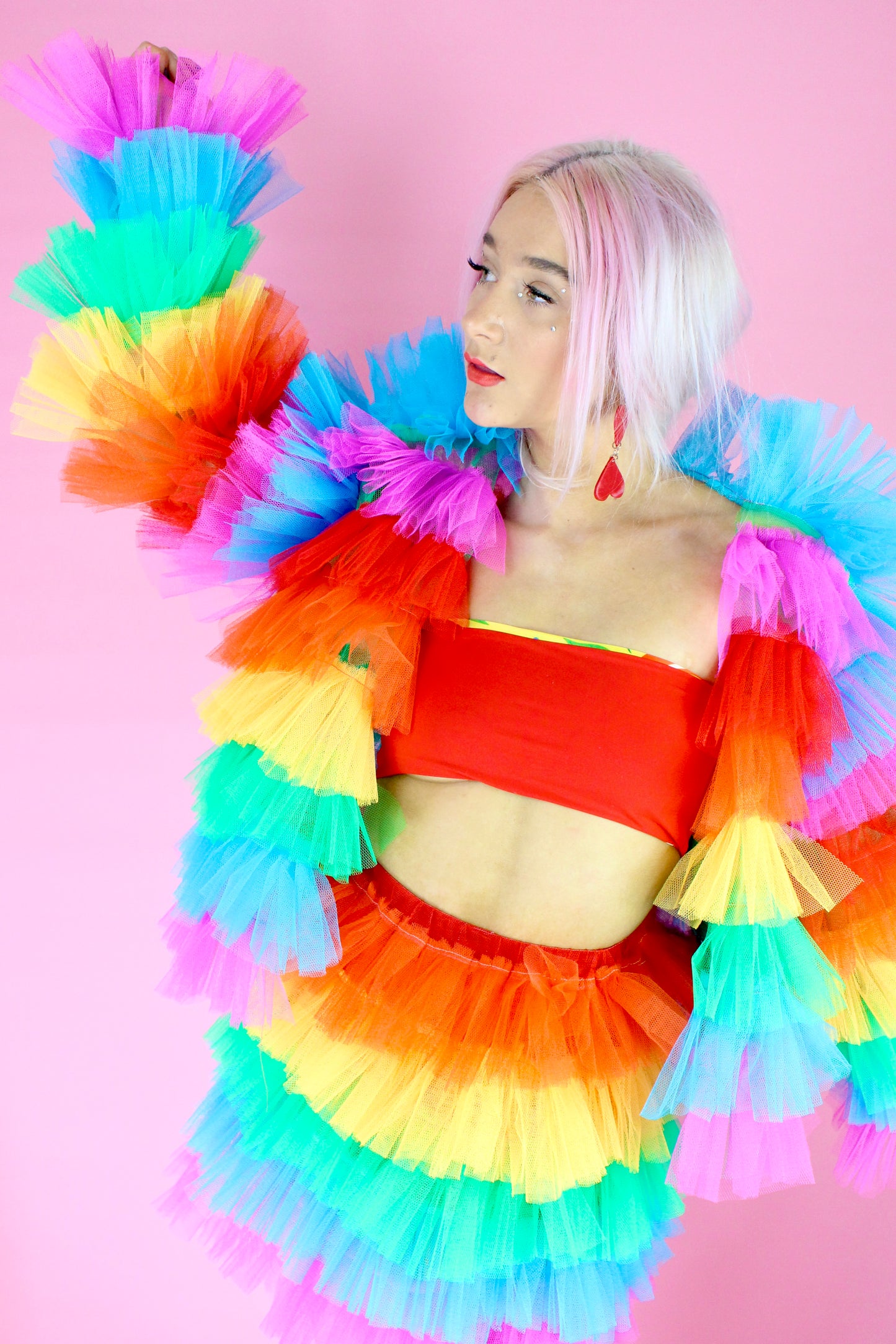 RAINBOW MINI SKIRT 🌈