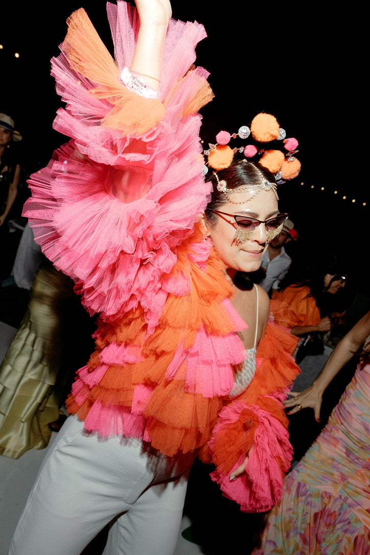 Tulle Ruffle Jackets