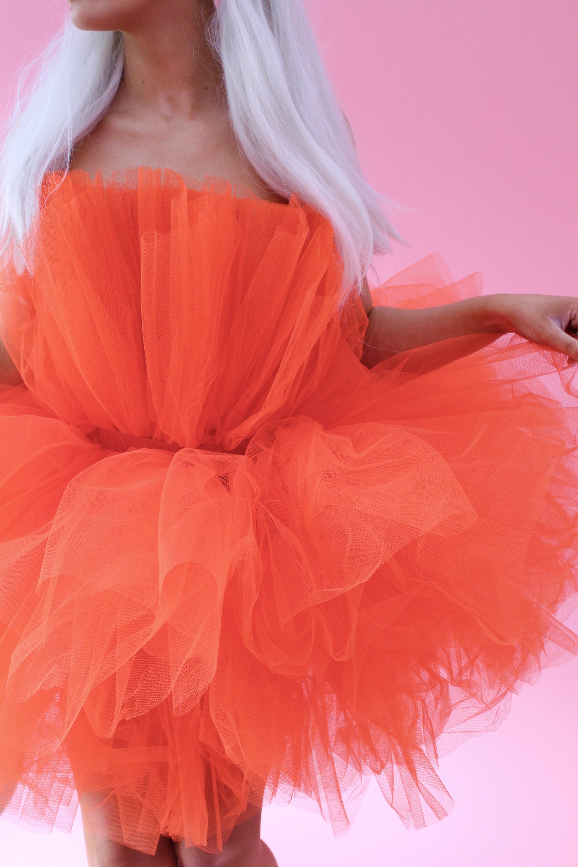 MINI BACKLESS TUTU DRESS