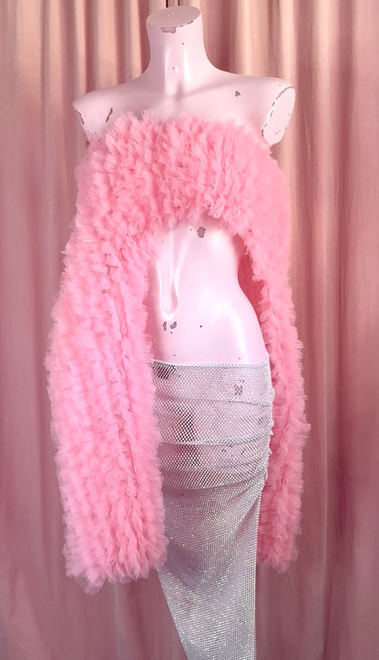 The Mini Ruffle Asymmetric Skirt