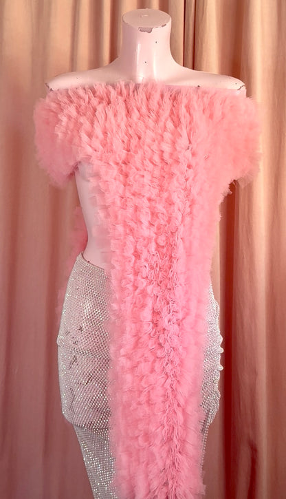 The Mini Ruffle Asymmetric Skirt